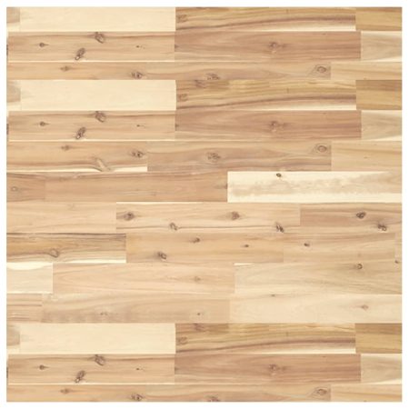 Dessus de table carré 70x70x4 cm bois massif d'acacia