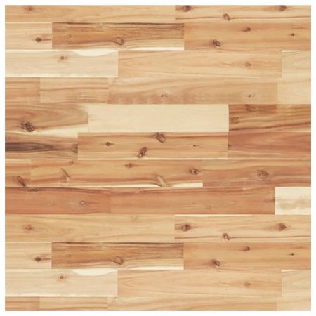 Dessus de table carré 60x60x2 cm bois massif d'acacia