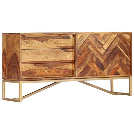 Buffet 118x30x60 cm Bois massif de Sesham