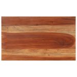 Dessus de table bois massif d'acacia 15-16 mm 60x100 cm