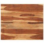 Dessus de table bois massif d'acacia 15-16 mm 70x80 cm