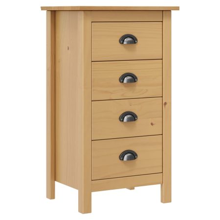Buffet Hill 46x35x80 cm Bois de pin solide
