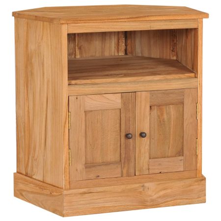 Buffet d'angle 60x45x60 cm bois de teck massif