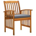 Ensemble à manger de jardin 3 pcs et coussins Acacia solide 1 8720286209523_m_en_hd_1