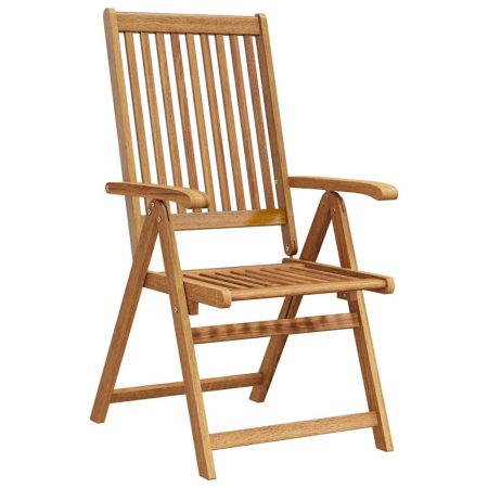 Chaises pliables de jardin lot de 6 Bois d'acacia solide